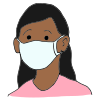 I am wearing my mask.  Picture
