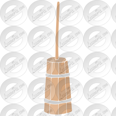 Butter Churn  Stencil