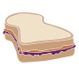Peanut Butter and Jelly Stencil