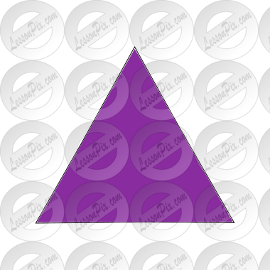 Purple Triangle Picture