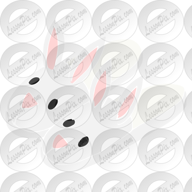 Bunny Slippers Stencil