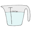 pour in the rest of the water