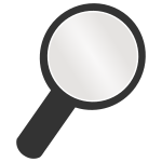Magnifying Glass Stencil