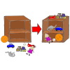Clean up items on the floor  Picture