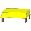 Cover your work area with a Tablecloth