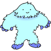 A snow monster