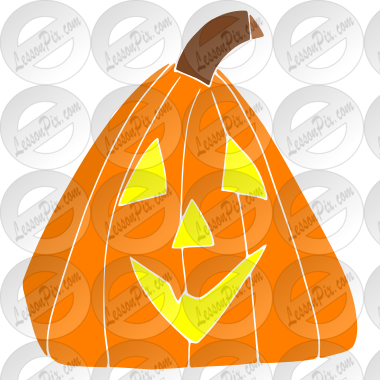 Triangle Pumpkin Stencil