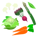 Vegetables Stencil
