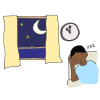 Before bedtime