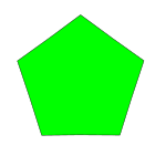 Green Pentagon Picture