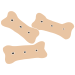 Dog Biscuits Stencil