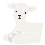 Gentle as a Lamb Stencil