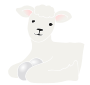 Gentle as a Lamb Stencil