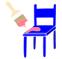 Paint Chair Stencil