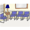 At speech therapy, I can sit and wait for my turn to talk.
