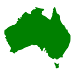 Australia Stencil
