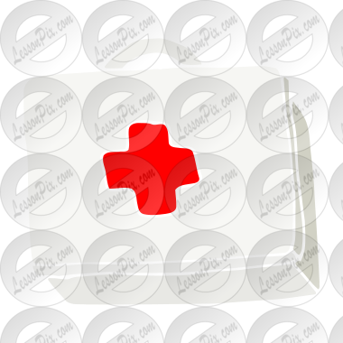 First Aid Kit Stencil