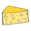How does Pete's dad make shredded cheese?