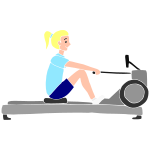 Rowing Machine Stencil