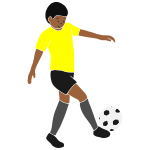 Soccer Stencil