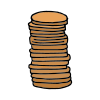Stacks+pennies Picture