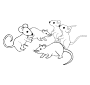 Mice Outline