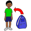 His bag