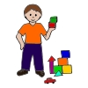 Build a tower with your child