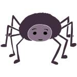 Calm Spider Stencil