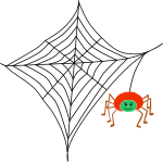 Spider Web Stencil