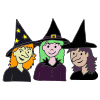 four+cackling+witches Picture