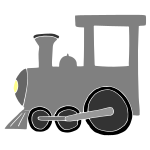Train Stencil