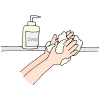 Wash hands