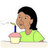 Blow Candle Picture