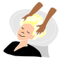 Wash Hair  Stencil