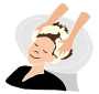 Wash Hair  Stencil