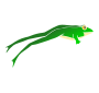 Jumping Frog Stencil