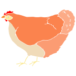 Red Hen Stencil