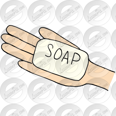 soap bar clip art black and white