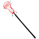 Lacrosse Stick Stencil