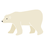 Polar Bear Stencil
