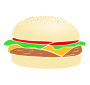 Cheeseburger Stencil