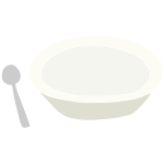 Bowl and Spoon Stencil