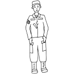 Soldier Outline
