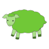 Baa baa green sheep, have you any wool? Yes sir, yes sir, 3 bags full.
