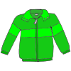 My+jacket+is+green. Picture
