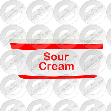 Sour Cream Stencil