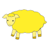 Baa baa yellow sheep, have you any wool? Yes sir, yes sir, 3 bags full.