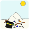 Chapter 11: What does the melting of the snow symbolize?
