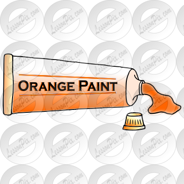 Orange Paint Picture